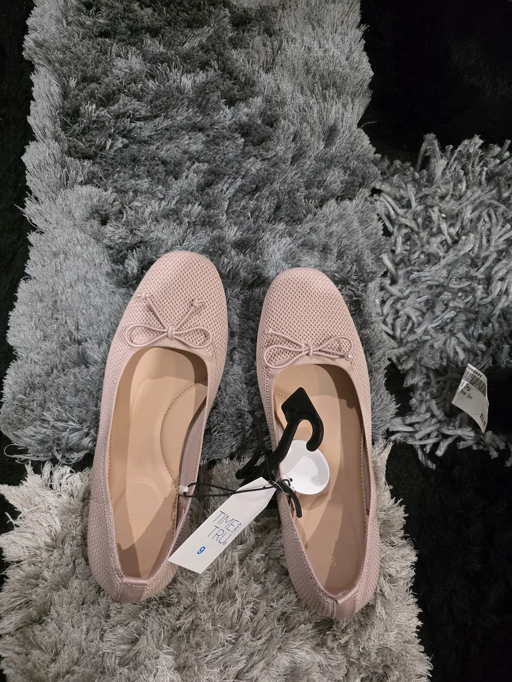 ❗️SOLD❗️Women's Blush Knit Ballet Flats - Picture 2 of 4